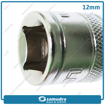 LIPPRO 3126M-12 Mata Sok 1/2" 12PT 12 mm