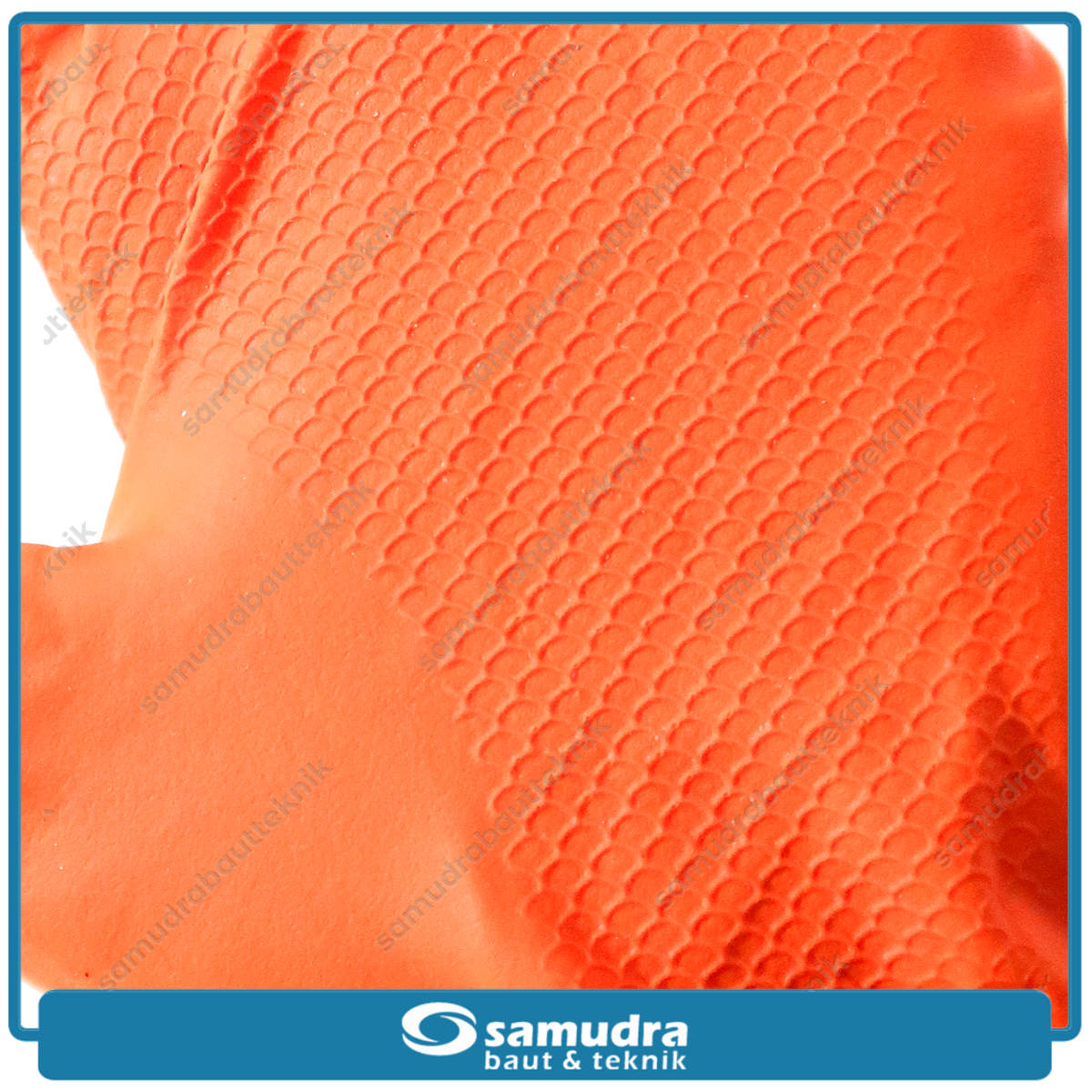 KENMASTER SRNG-114 Sarung Tangan Karet - Orange (XL)