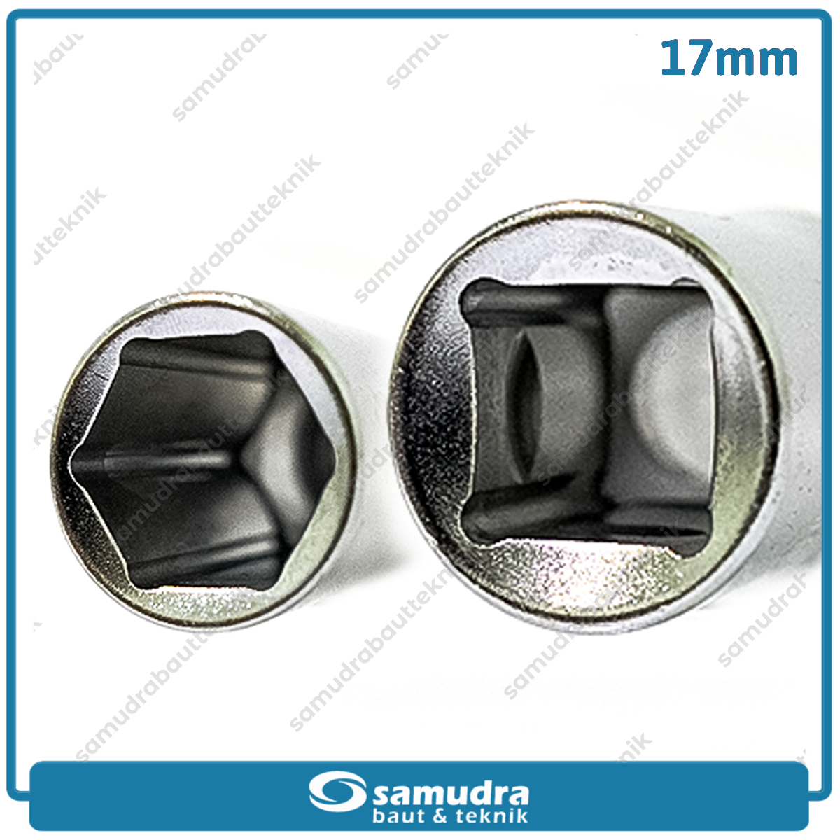 LIPPRO 3230M-17 Mata Sok Panjang 1/2" 6PT 17 mm / Deep Socket