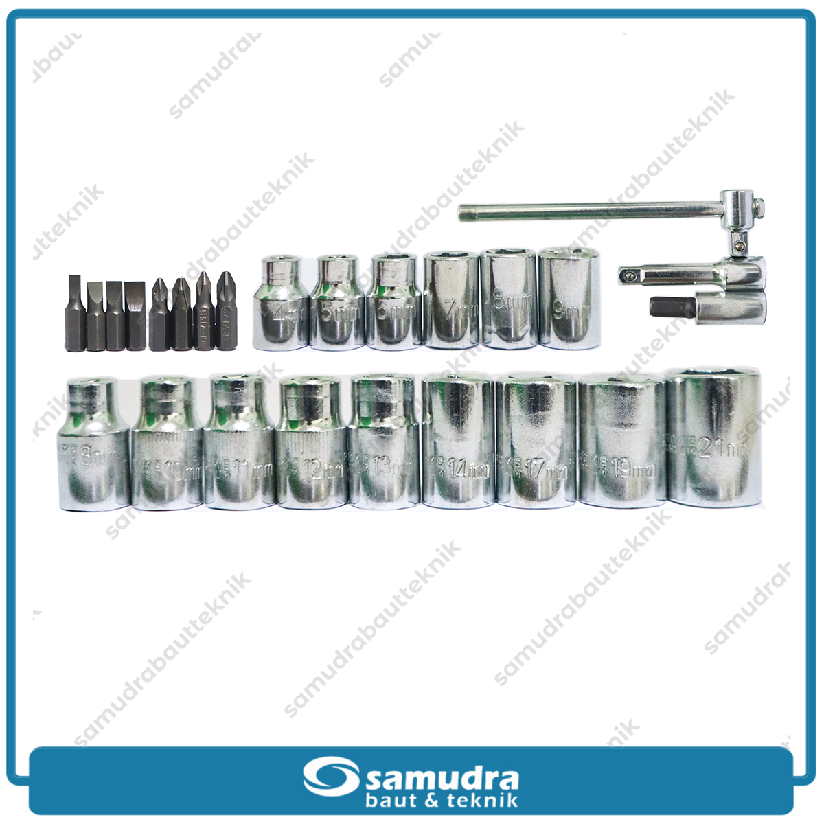 IWA Kunci Sok Set 27 pcs Box Plastik