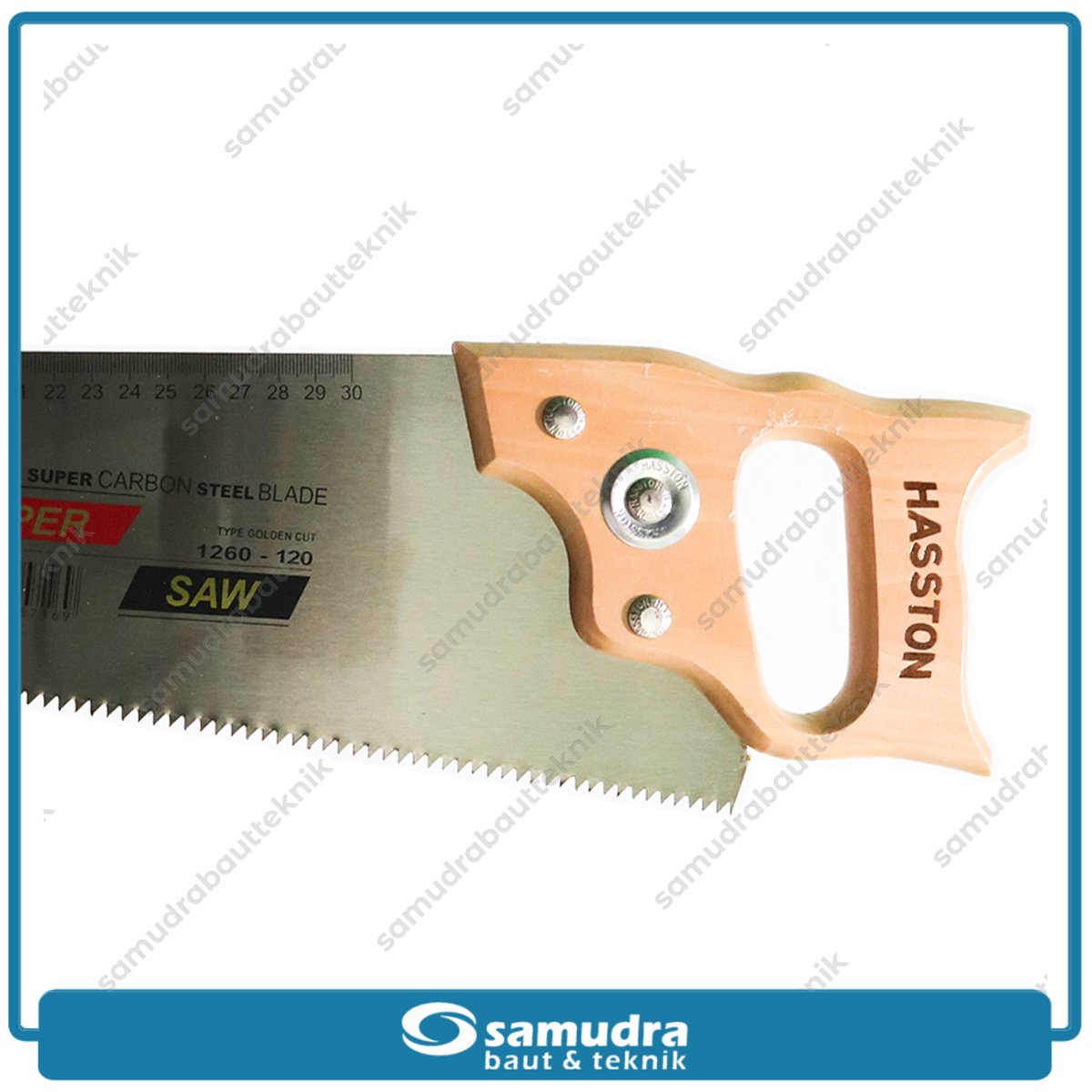 HASSTON 1260-120 Gergaji Tangan Gagang Kayu 20"