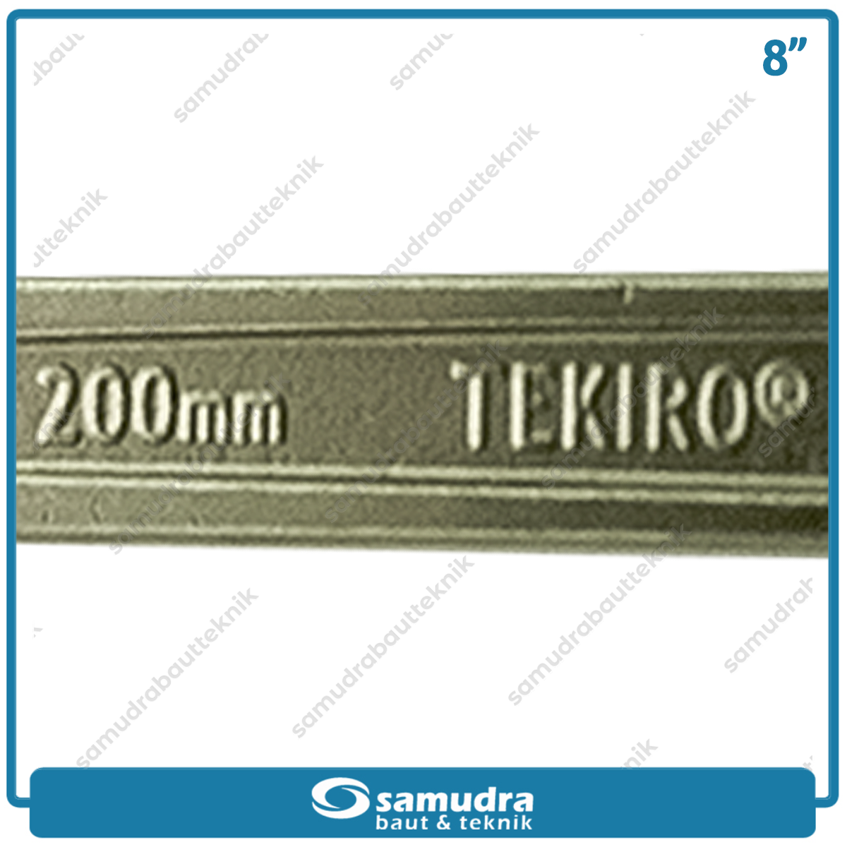 TEKIRO WR-AD1960 Kunci Bago 8" New Tipe EU / Kunci Inggris