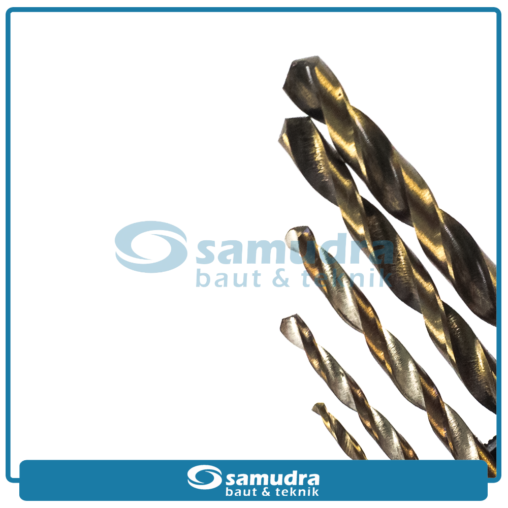 K55 K55-ER-DS-05 Mata Bor Besi Set 5 pcs (2-6 mm)