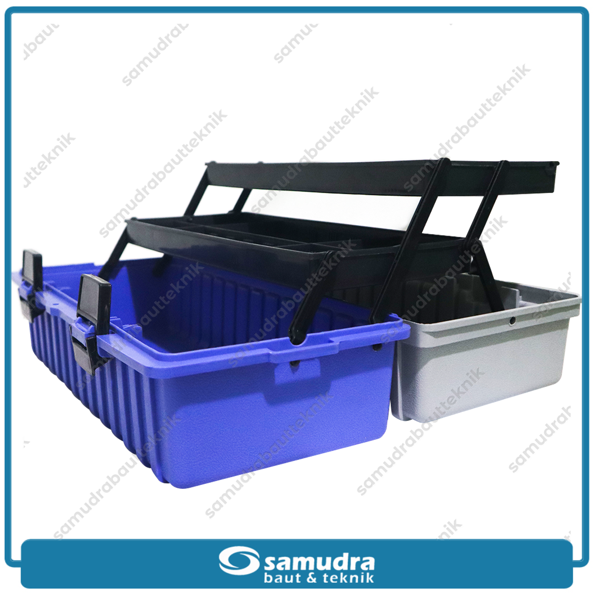 KENMASTER TOOL-026 Tool Box Plastik Besar 17" 42x18.5x17 cm