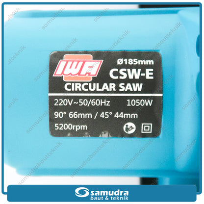 IWA CSW-E Mesin Gergaji Sirkel Listrik 7" / Circular Saw