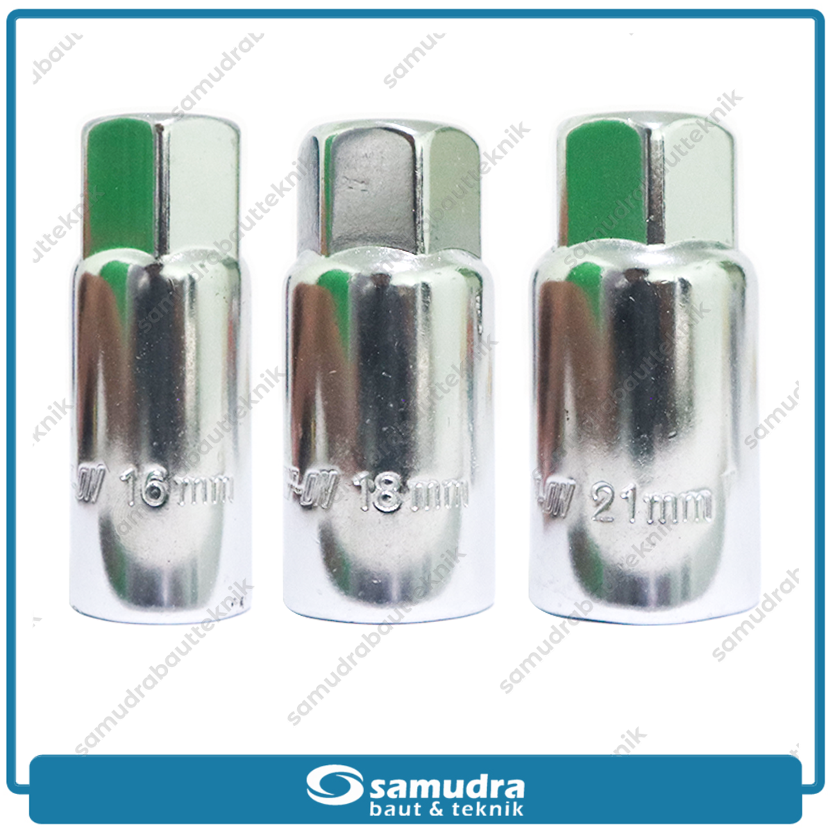 GRIPON 88-553 Kunci Sok T Busi 3 in 1 (16 mm, 18 mm, 21 mm)