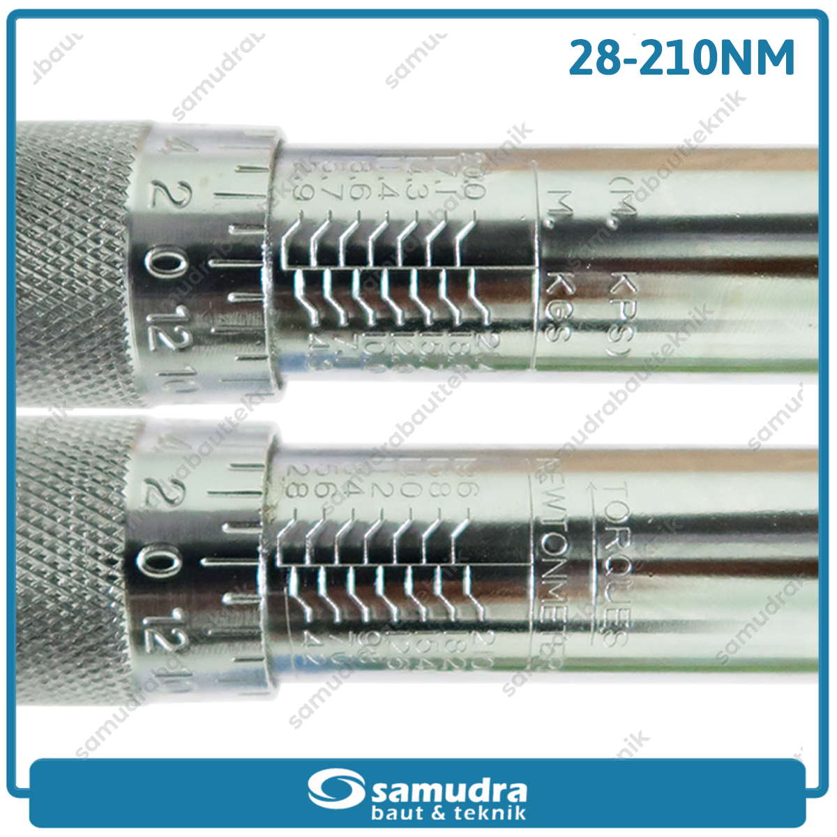 LIPPRO 11068 Kunci Momen Torsi 1/2" 28-210 Nm / Adjustable Torque Wrench