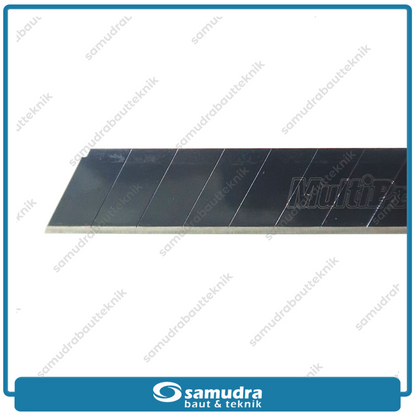 MULTIPRO 0.WOK.SA04.1810 Isi Ulang Mata Pisau Cutter 18 mm NF-B50 Set 10 Pcs