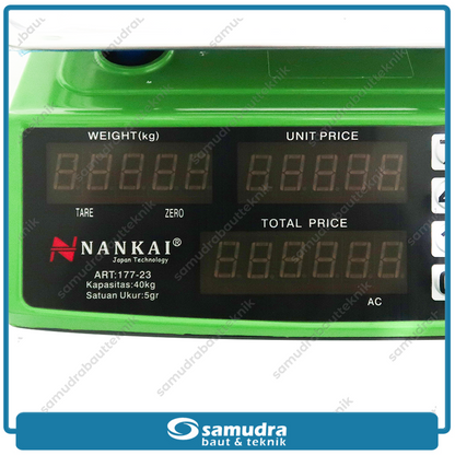 NANKAI 177-23 Timbangan Duduk Digital 40 kg Body Besi