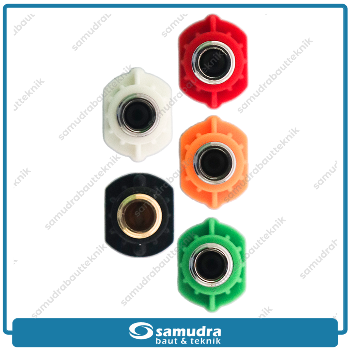 IKURA IKR-PWN801 Nozzle Kepala Mesin Jet Cleaner Set 5 pcs