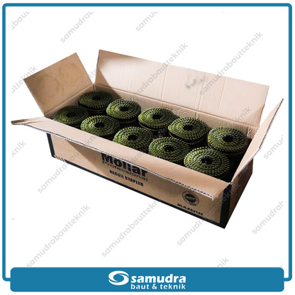 MOLLAR RS2145 Isi Paku Tembak Palet Kayu 45mm kemasan 1 dus