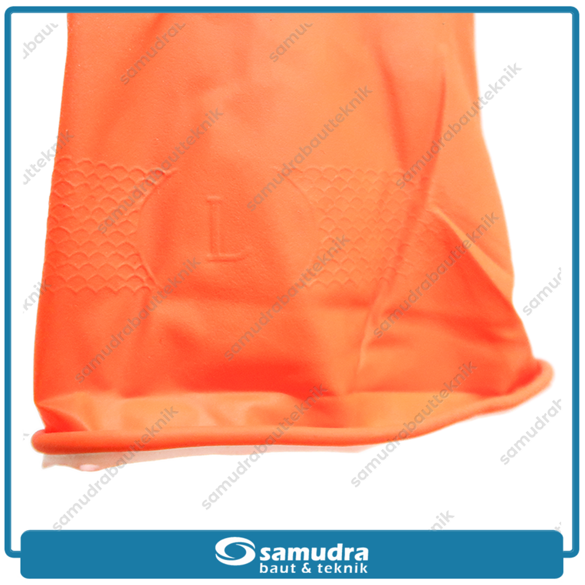 KENMASTER SRNG-104 Sarung Tangan Karet - Orange (L)