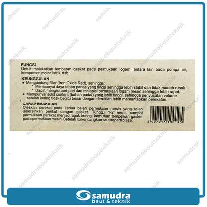DEXTONE Lem Super Gasket Sealant Biru 15 gram