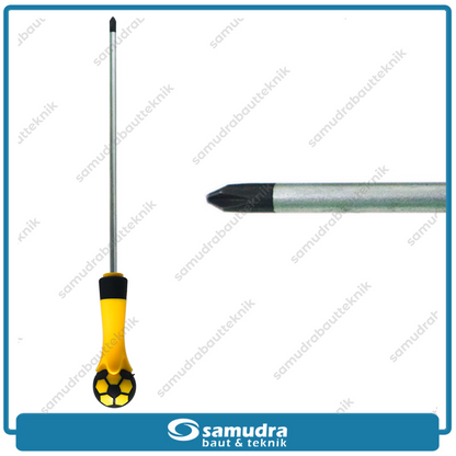ATS SD-A2021 Obeng Gagang Bola 6" Plus x 4 mm