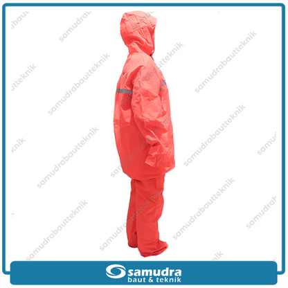 GOSAVE RAINSHIELD 2S Jas Hujan Baju Celana (L) Oranye