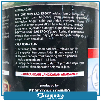 DEXTONE Lem Epoxy Non Sag Kecil 170 gram