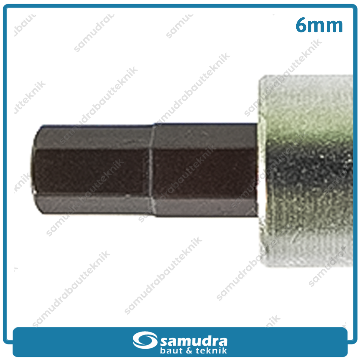 LIPPRO 3410TX-6 Mata Sok Pendek Hex 1/2" 6 mm