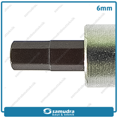 LIPPRO 3410TX-6 Mata Sok Pendek Hex 1/2" 6 mm