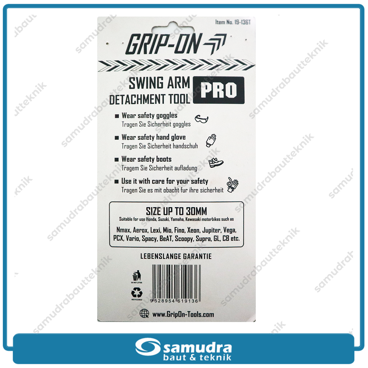 GRIPON 19-136T Swing Arm Detachment Pro
