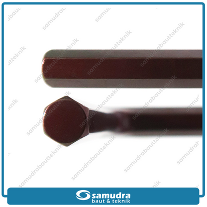 LIPPRO 161-S8 Kunci L Set Panjang Extra Long Flat 8 Pcs 2-10 mm