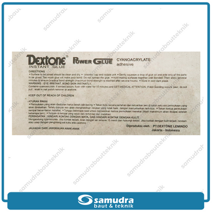 DEXTONE Lem Instan Serbaguna Power Glue 3 gram