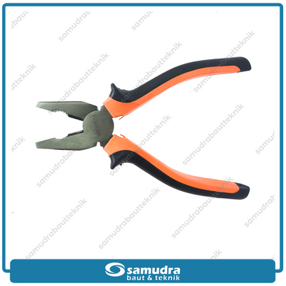 Paket 3 Set SABETZU Tang 6" Inch Kombinasi Potong Lancip Alat Jepit Kabel Gunting Kawat Buaya