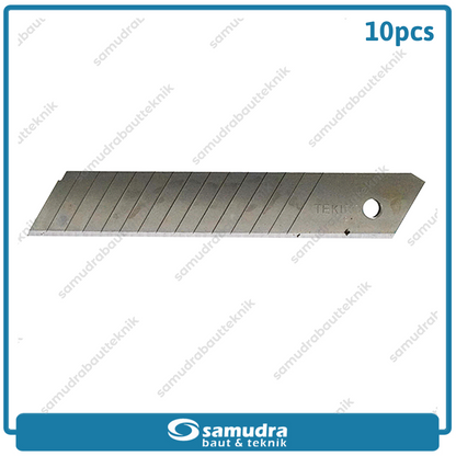 TEKIRO GT-BC1819 Isi Ulang Mata Pisau Cutter 18 mm Set 10 Pcs / Refill Blades