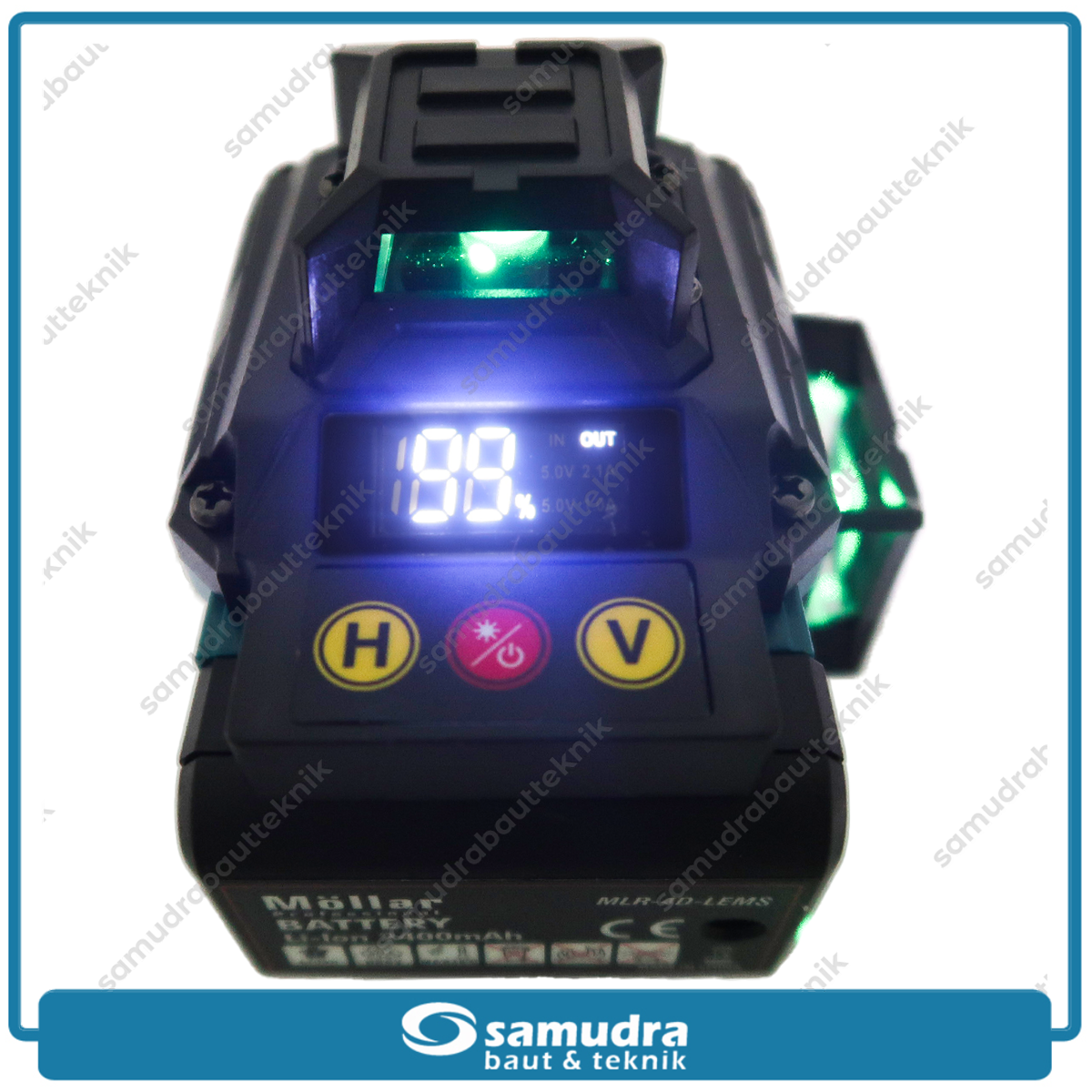 MOLLAR 4D-LEMS Laser Level Meter Green 4D 16 Lines