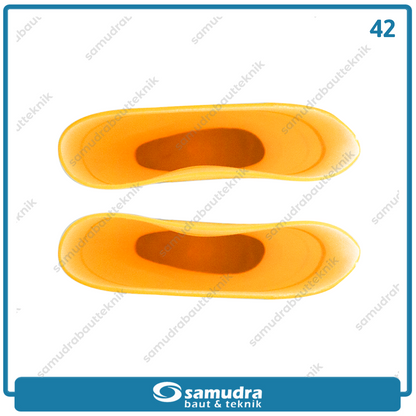 LIPPRO SB186-42 Sepatu Boots Safety Pelindung Besi No. 42