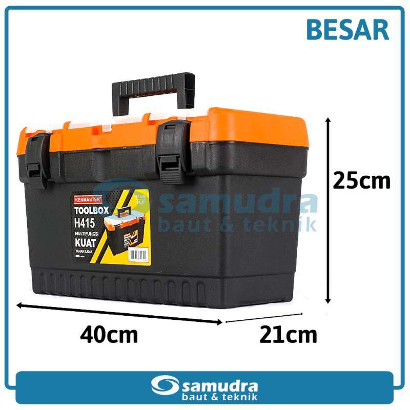 KENMASTER TOOL-116 Tool Box Plastik Besar 415