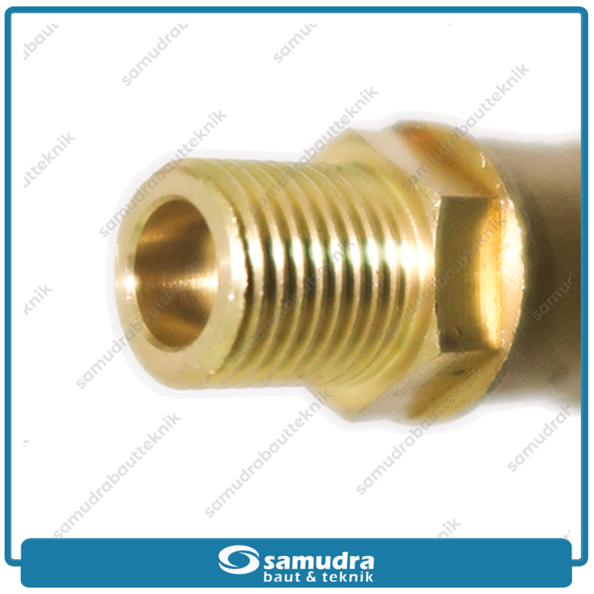 MOLLAR BMBV1/4 Kran Angin 1/4" / Keran Kompresor Kuningan
