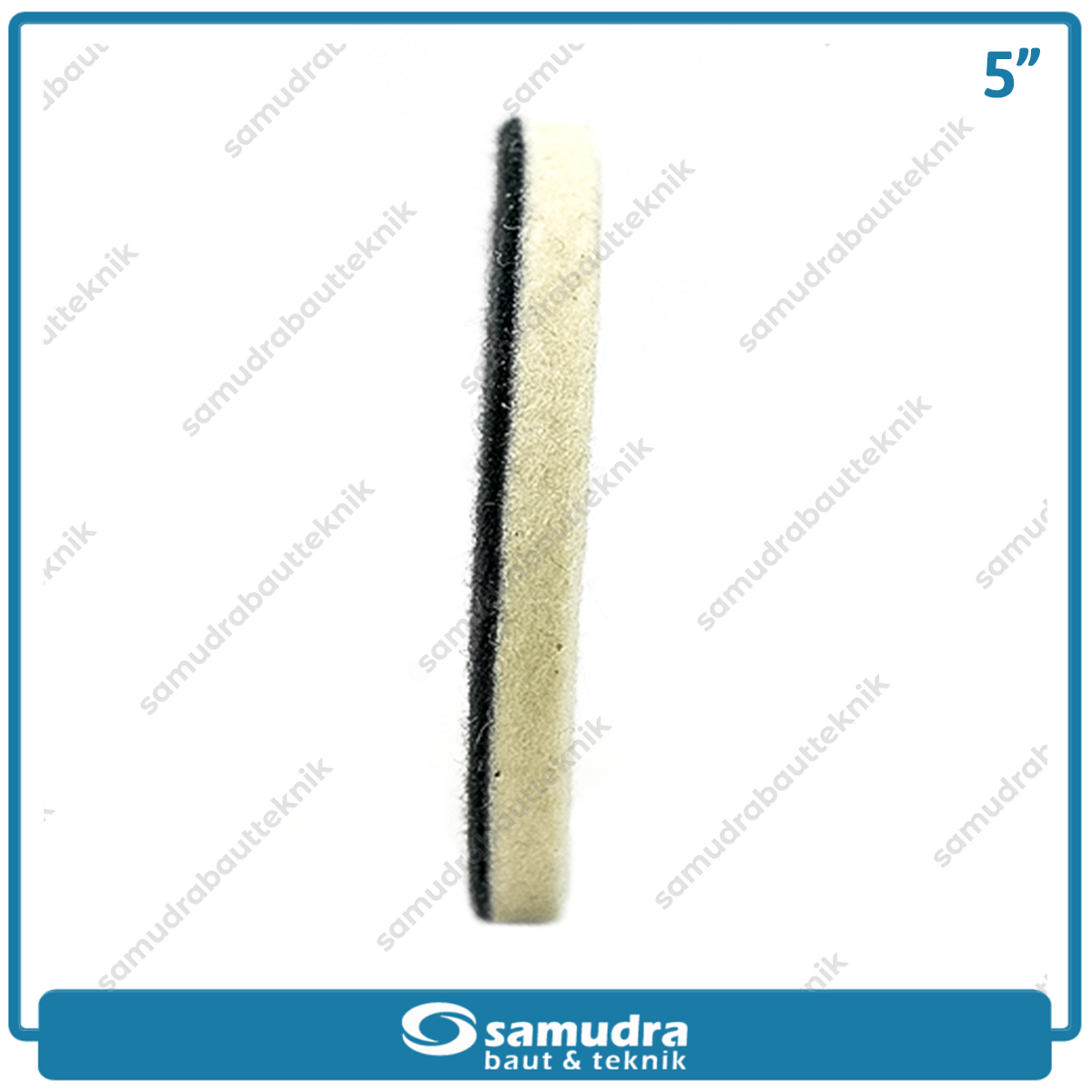 TE2P AUTO TEP-WGP803 Wol Poles Kaca Mobil 5" / Wool Felt Polishing Wheel