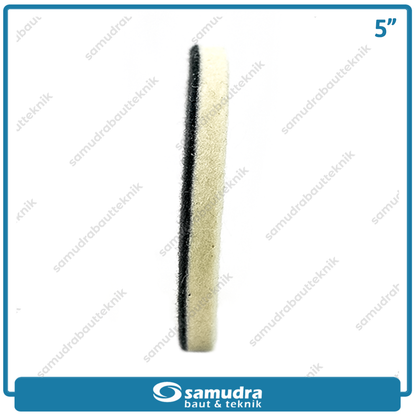 TE2P AUTO TEP-WGP803 Wol Poles Kaca Mobil 5" / Wool Felt Polishing Wheel