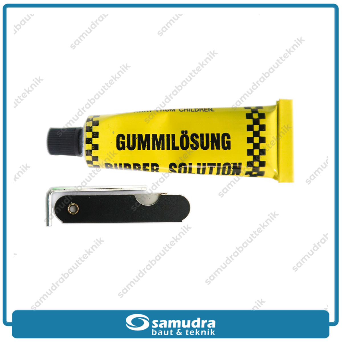 HASSTON 0230-110 Alat Tambal Ban Tubles Set Gagang Besi