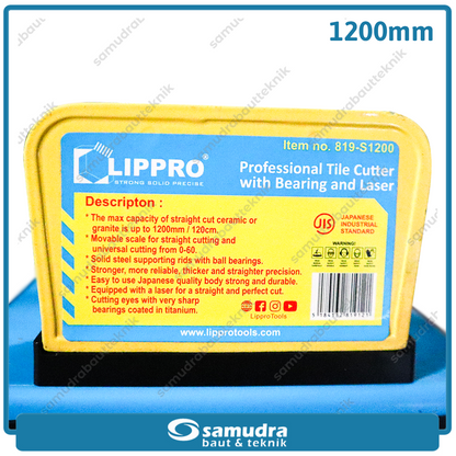 LIPPRO 819-S120 Meja Potong Keramik Manual Laser 120 cm