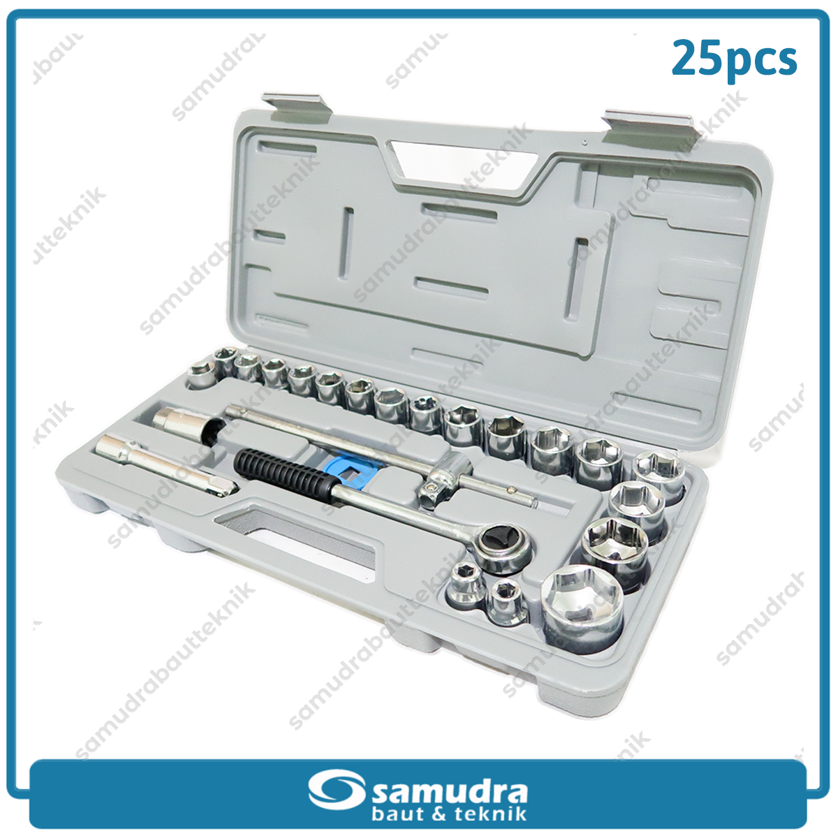 KTP Kunci Sok Set 25 pcs Box Plastik