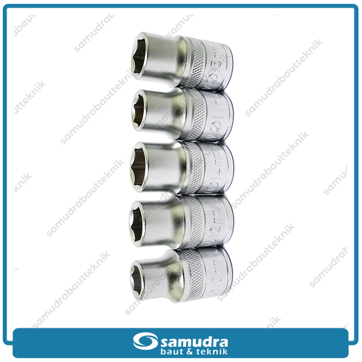 LIPPRO 3336MB Kunci Sock Set 12 pcs 6PT 10-24 mm