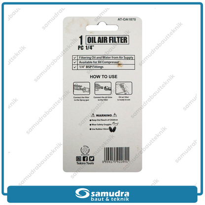 TEKIRO AT-OA1870 Oil Fiter 1/4" / Saringan Udara