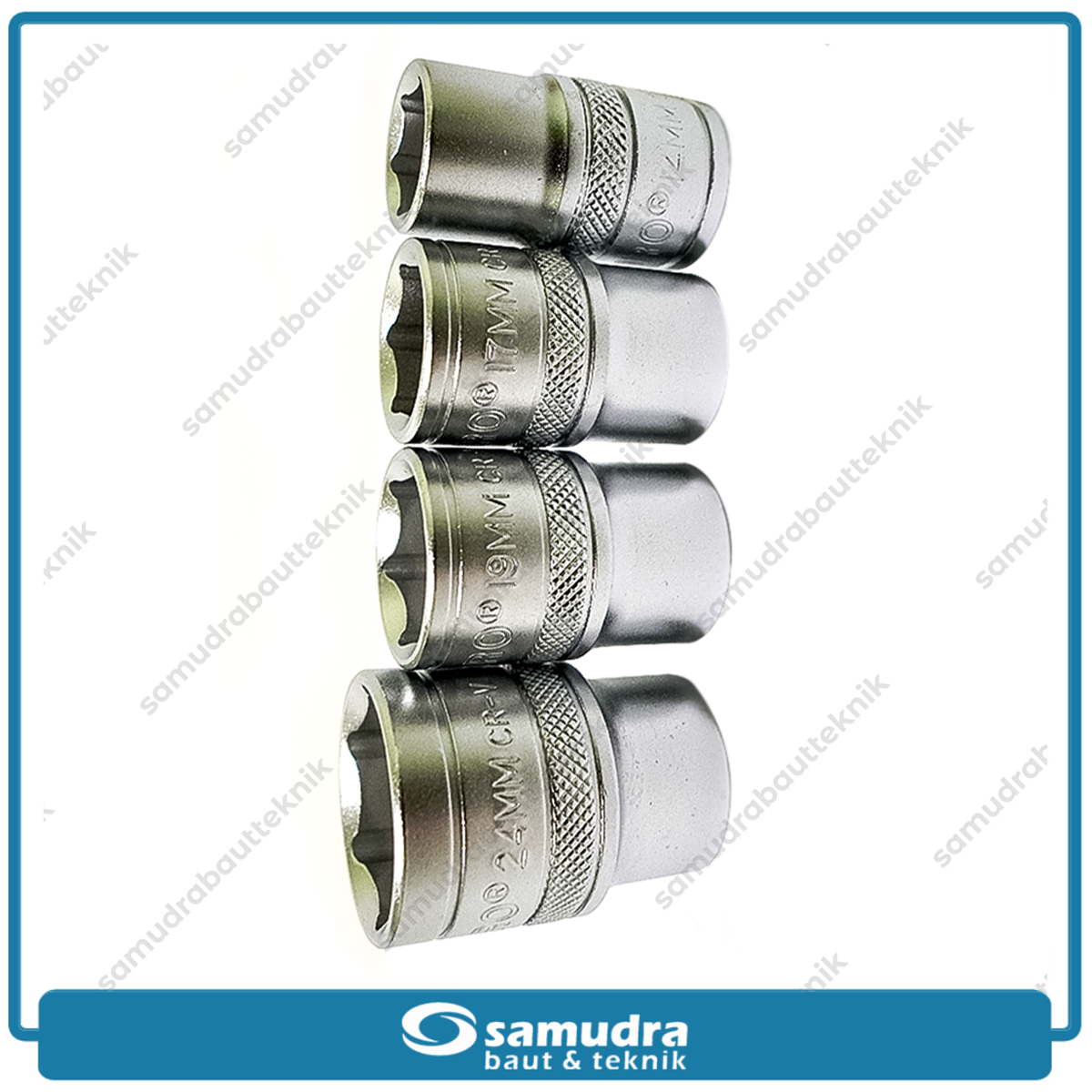 LIPPRO 3316MB Kunci Sok Set 10 pcs 6PT 8-24 mm Box Plastik