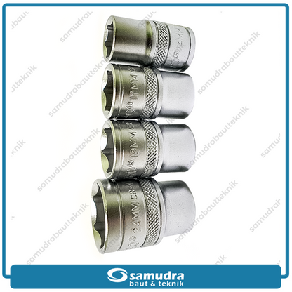 LIPPRO 3316MB Kunci Sok Set 10 pcs 6PT 8-24 mm Box Plastik