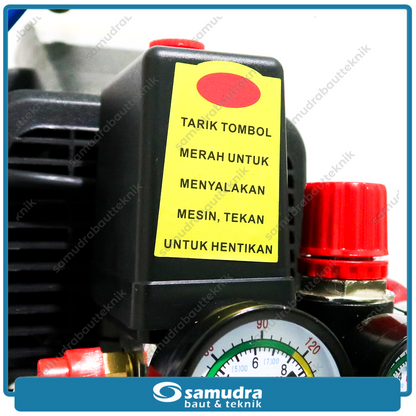 LAKONI IMOLA-75 Mesin Kompresor Listrik 3/4 HP 10 Liter