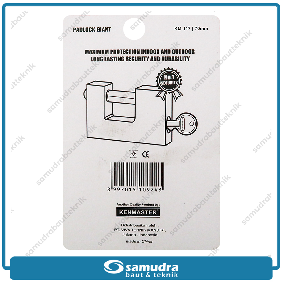 KENMASTER KM-117 Gembok Giant 70 mm GMBK-115