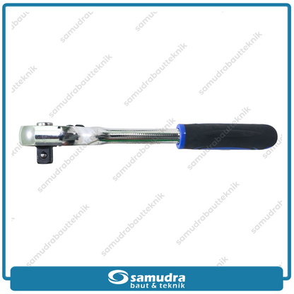 ORANGE Gagang Sok Rachet 1/2" Inch Kunci Stang Ratchet Handle Torsi Socket Wrench