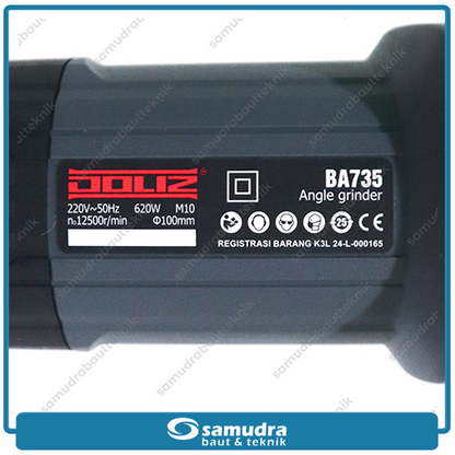 DOLIZ BA735 Mesin Gerinda Listrik 4"