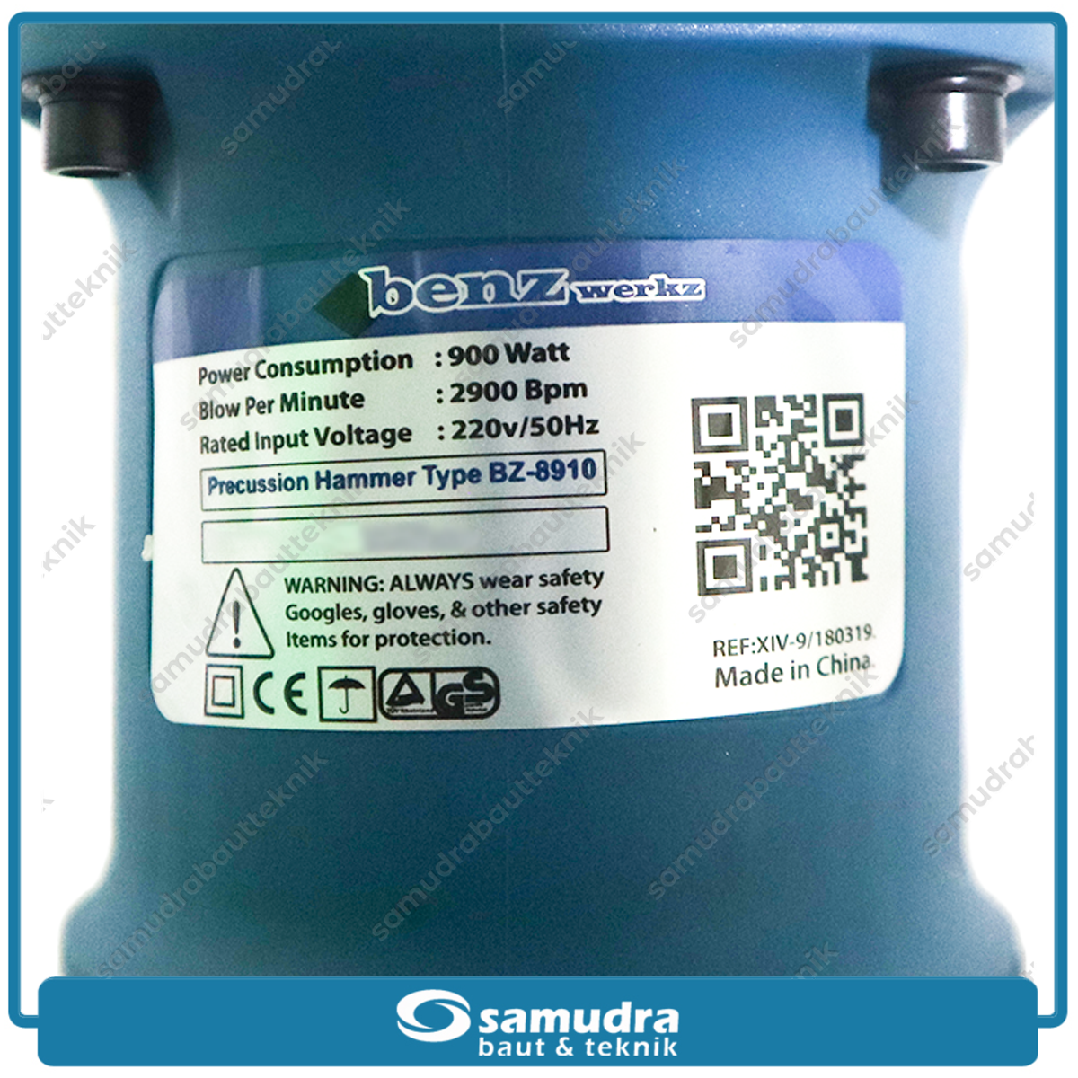 BENZ BZ-8910 Mesin Bor Jack Hammer Hexagon 11 J / Demolition Hammer