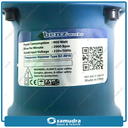 BENZ BZ-8910 Mesin Bor Jack Hammer Hexagon 11 J / Demolition Hammer