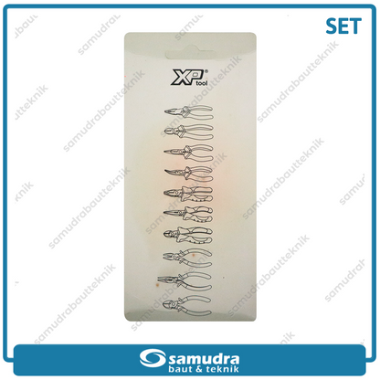 [PAKET] 3 Set XP TOOL Tang Mini 4.5 Inch Potong Lancip Kombinasi Jepit