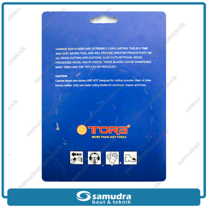 TORA TR-CSB01 Mata Gerinda Potong Kayu 4"x72T / Circular Saw Blade