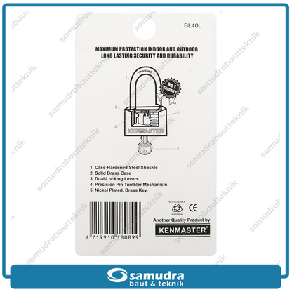 KENMASTER Gembok BL 40 mm Long GBPA-043