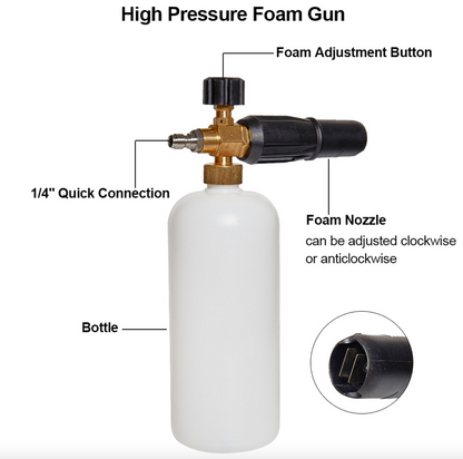 IKURA IKR-SFL202 Foam Lance Quick Release Adaptor